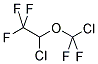 2-CHLORO-2-(CHLORODIFLUOROMETHOXY)-1,1,1-TRIFLUOROETHANE Struktur