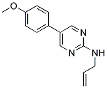 N-ALLYL-5-(4-METHOXYPHENYL)PYRIMIDIN-2-AMINE Struktur