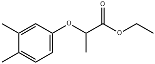 2-(3,4-DIMETHYL-PHENOXY)-PROPIONIC ACID ETHYL ESTER Struktur