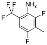 2,4-DIFLUORO-3-METHYL-6-(TRIFLUOROMETHYL)ANILINE Struktur