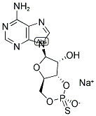 ADENOSINE-3',5'-CYCLIC MONOPHOSPHOROTHIOATE, SP-ISOMER SODIUM SALT Struktur