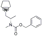 (S)-1-PYRROLIDIN-2-METHYL-2-(N-CBZ-N-METHYL)AMINO-ETHANE Struktur