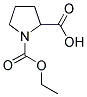 1-(ETHOXYCARBONYL)-2-PYRROLIDINECARBOXYLIC ACID Struktur