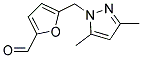 5-[(3,5-DIMETHYL-1H-PYRAZOL-1-YL)METHYL]-2-FURALDEHYDE Struktur