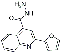 2-FURAN-2-YL-QUINOLINE-4-CARBOXYLIC ACID HYDRAZIDE Struktur