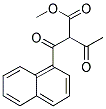 2-(NAPHTHALENE-1-CARBONYL)-3-OXO-BUTYRIC ACID METHYL ESTER Struktur