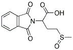 2-(1,3-DIOXO-1,3-DIHYDRO-2H-ISOINDOL-2-YL)-4-(METHYLSULFINYL)BUTANOIC ACID Struktur