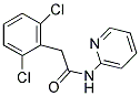 2-(2,6-DICHLOROPHENYL)-N-PYRIDIN-2-YLACETAMIDE Struktur