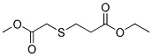 ETHYL 3-[(2-METHOXY-2-OXOETHYL)THIO]PROPANOATE Struktur