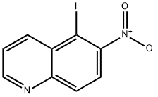 5-IODO-6-NITRO-QUINOLINE Struktur