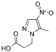 3-(5-METHYL-4-NITRO-PYRAZOL-1-YL)-PROPIONIC ACID Struktur