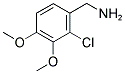 2-CHLORO-3,4-DIMETHOXYBENZYLAMINE Struktur