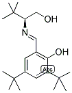 (S)-(-)-2-(3,5-DI-TERT-BUTYLSALICYLIDENEAMINO)-3,3-DIMETHYL-1-BUTANOL Struktur