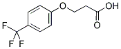 3-[4-(TRIFLUOROMETHYL)PHENOXY]PROPIONIC ACID Struktur