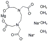 EDTA-2NAMG TETRAHYDRATE Struktur