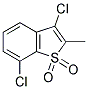 3,7-DICHLORO-2-METHYLBENZO[B]THIOPHENE 1,1-DIONE Struktur