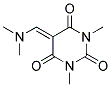 (1,3-DIMETHYL-2,4,6(1H,3H,5H)-TRIOXOPYRIMIDINE-5-YLIDENE)METHYL Struktur