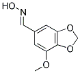 3-METHOXY-4,5-METHYLENEDIOXYBENZALDEHYDE OXIME Struktur