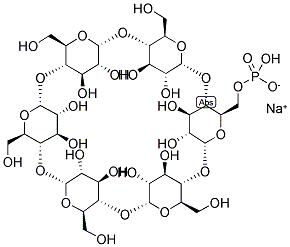 ALPHA-CYCLODEXTRIN PHOSPHATE, SODIUM Struktur