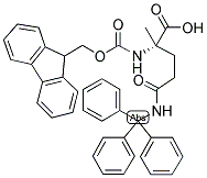 FMOC-MEGLN(TRT)-OH Struktur