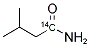 ISOVALERAMIDE, [1-14C] Struktur
