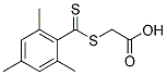 [(MESITYLCARBOTHIOYL)SULFANYL]ACETIC ACID Struktur