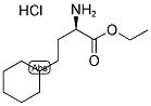 (-)-ETHYL (R)-2-AMINO-4-CYCLOHEXYLBUTYRATE HYDROCHLORIDE Struktur