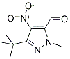 5-TERT-BUTYL-2-METHYL-4-NITRO-2H-PYRAZOLE-3-CARBOXLDEHYDE Struktur