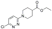 ETHYL 1-(6-CHLORO-3-PYRIDAZINYL)-4-PIPERIDINECARBOXYLATE Struktur