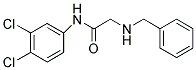 2-(BENZYLAMINO)-N-(3,4-DICHLOROPHENYL)ACETAMIDE Struktur