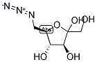 5-AZIDO-5-DEOXY-D-FRUCTOSE Struktur