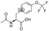 N-ACETYL-4-(TRIFLUOROMETHOXY)-L-PHENYLALANINE Struktur