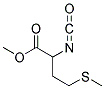 2-ISOCYANATO-4-METHYLSULFANYL-BUTYRIC ACID METHYL ESTER Struktur