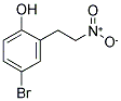 1-(5-BROMO-2-HYDROXYPHENYL)-2-NITROETHANE Struktur