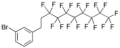 1-BROMO-3-(1H,1H,2H,2H-PERFLUORODECY)BENZENE Struktur