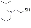 2-(DIISOBUTYLPHOSPHINO)ETHANETHIOL Struktur