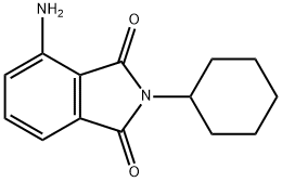 4-AMINO-2-CYCLOHEXYL-ISOINDOLE-1,3-DIONE Struktur