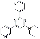 N,N-DIETHYL-2,6-DIPYRIDIN-3-YLPYRIMIDIN-4-AMINE Struktur