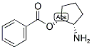 (2S)-BENZOIC ACID ((1S)-2-AMINO-CYCLOPENTYL) ESTER Struktur