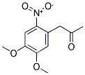 (3,4-DIMETHOXY-6-NITROPHENYL)ACETONE Struktur