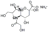 N-GLYCOLOYLNEURAMINIC ACID AMMONIUM SALT Struktur