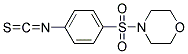 4-(4-ISOTHIOCYANATO-BENZENESULFONYL)-MORPHOLINE Struktur