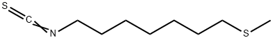 1-ISOTHIOCYANATO-7-(METHYLSULFENYL)-HEPTANE Struktur