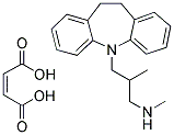 N-DESMETHYLTRIMIPRAMINE MALEATE Struktur