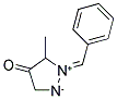 1-BENZYLIDENE-5-METHYL-4-OXOPYRAZOLIDIN-1-IUM-2-IDE Struktur