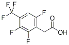 2,3,6-TRIFLUORO-4-(TRIFLUOROMETHYL)PHENYLACETIC ACID Struktur