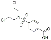 4-[BIS-(2-CHLORO-ETHYL)-SULFAMOYL]-BENZOIC ACID Struktur