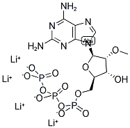 2'-O-METHYL-2-AMINOADENOSINE-5'-TRIPHOSPHATE LITHIUM SALT Struktur