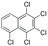 1,2,3,4,5-PENTACHLORONAPHTHALENE Struktur