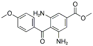 3,5-DIAMINO-4-(4-METHOXYPHENYLCARBONYL)-BENZOIC ACID METHYL ESTER Struktur